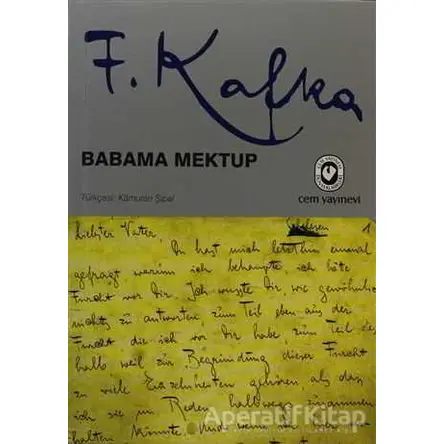 Babama Mektup - Franz Kafka - Cem Yayınevi