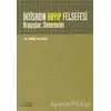 İktisadın Kayıp Felsefesi - A. Dinç Alada - Bağlam Yayınları