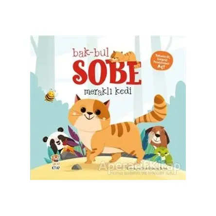 Bak-Bul Sobe - Meraklı Kedi - Kolektif - Sincap Kitap