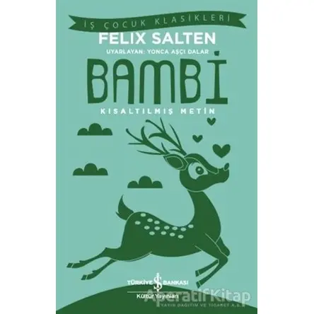 Bambi - Felix Salten - İş Bankası Kültür Yayınları