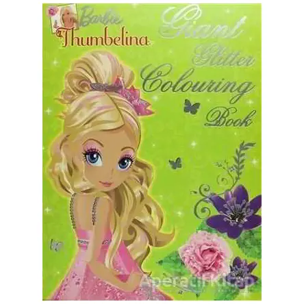 Barbie Thumbelina: Giant Glitter Colouring Book - Kolektif - Euro Books