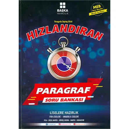 Başka Hızlandıran Paragraf Soru Bankası