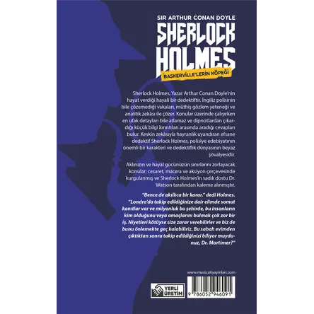 Baskervillelerin Köpeği - Sherlock Holmes - Maviçatı Yayınları