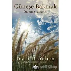 Güneşe Bakmak Ölümle Yüzleşmek - Irvin D. Yalom - Pegasus Yayınları