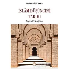 İslam Düşüncesi Tarihi - Bayram Ali Çetinkaya - Pınar Yayınları