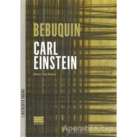 Bebequin - Carl Einstein - Encore Yayınları