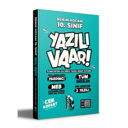 Benim Hocam 10.Sınıf Yazılı Var