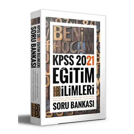 Benim Hocam 2021 KPSS Eğitim Bilimleri Tek Kitap Soru Bankası