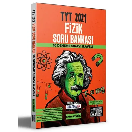 Benim Hocam 2021 TYT Fizik Soru Bankası 10 Deneme Sınavı İlaveli