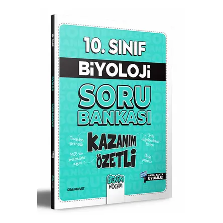 Benim Hocam 10. Sınıf Kazanım Özetli Biyoloji Soru Bankası