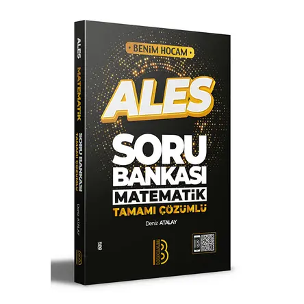 Benim Hocam 2022 ALES Matematik Tamamı Çözümlü Soru Bankası