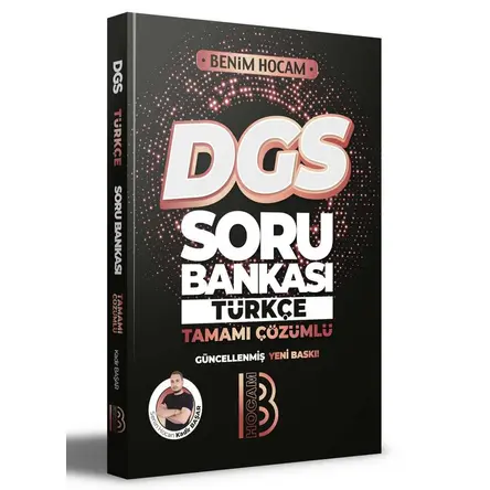 Benim Hocam 2023 DGS Türkçe Tamamı Çözümlü Soru Bankası