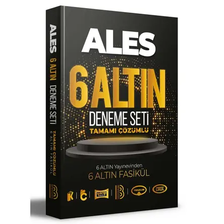 Benim Hocam ALES Tamamı Çözümlü 6 Altın Deneme