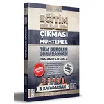 2024 Benim Hocam Yayınları KPSS Eğitim Bilimleri Çıkması Muhtemel Tüm Dersler Soru Bankası