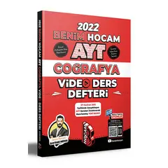 Benim Hocam 2022 AYT Coğrafya Video Ders Defteri