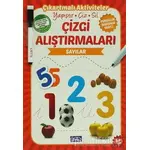 Çizgi Alıştırmaları - Sayılar (4 Yaş) - Kolektif - Parıltı Yayınları