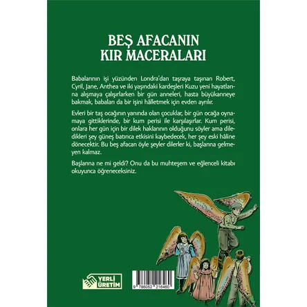 Beş Afacanın Kır Maceraları - Edith Nesbit - Aperatif Kitap Yayınları