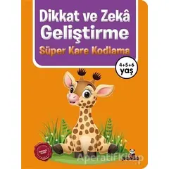 Dikkat ve Zekâ Geliştirme – Kare Kodlama - Kolektif - Beyaz Panda Yayınları