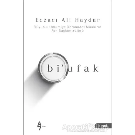 Bi Ufak - Ali Haydar - A7 Kitap