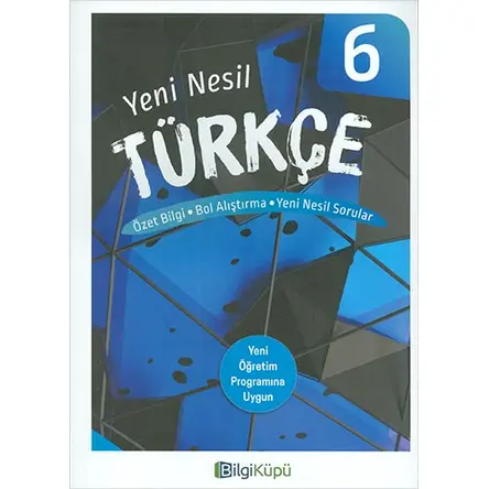 BilgiKüpü 6.Sınıf Türkçe Özet Bilgi Yeni Nesil Sorular