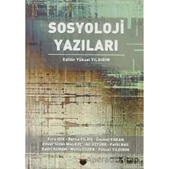 Sosyoloji Yazıları - Kolektif - Bilgin Kültür Sanat Yayınları