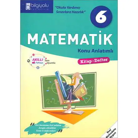 Bilgiyolu 6.Sınıf Matematik Konu Anlatımlı (Yeni Müfredat)