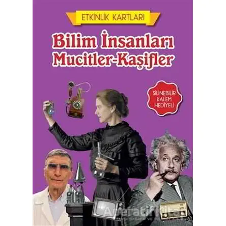 Bilim İnsanları Mucitler-Kaşifler - Etkinlik Kartları - Kolektif - Teleskop Popüler Bilim