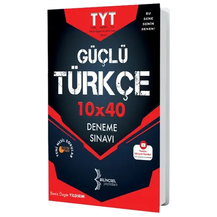 Bilinçsel TYT Güçlü Türkçe Deneme Sınavı