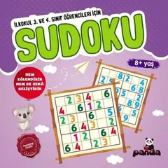 Sudoku 8+ Yaş - İlkokul 3. ve 4. Sınıf Öğrencileri İçin - Kolektif - Beyaz Panda Yayınları
