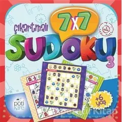 7x7 Çıkartmalı Sudoku (3) - Kolektif - Pötikare Yayıncılık