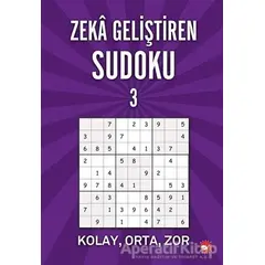 Zeka Geliştiren Sudoku 3 - Ramazan Oktay - Beyaz Balina Yayınları