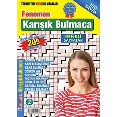 Fenomen Karışık Bulmaca 2 - Kolektif - Maxi Yayıncılık