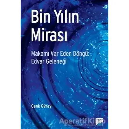 Bin Yılın Mirası - Cenk Güray - Pan Yayıncılık