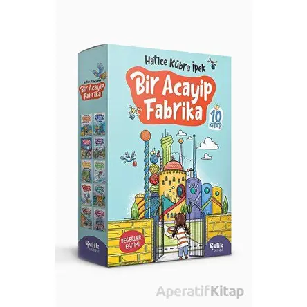 Bir Acayip Fabrika ( 10 Kitap ) - Hatice Kübra İpek - Çelik Yayınevi