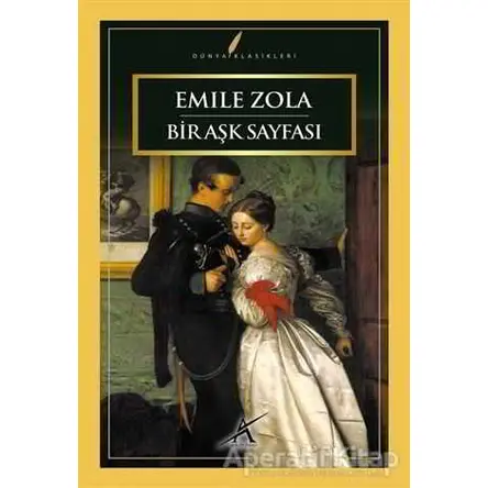 Bir Aşk Sayfası - Emile Zola - Avrupa Yakası Yayınları
