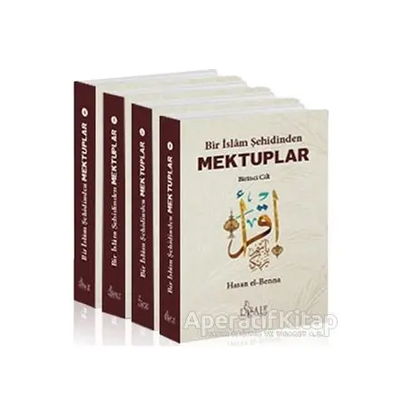 Bir İslam Şehidinden Mektuplar Set (4 Kitap Takım) - Hasan el-Benna - Risale Yayınları