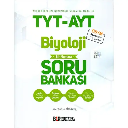 Bir Numara TYT AYT Biyoloji Soru Bankası