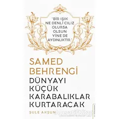 Dünyayı Küçük Karabalıklar Kurtaracak - Samed Behrengi - Şule Akşun - Destek Yayınları