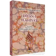 Divan-ı İlahiyat - Geredeli Mustafa Rumi Şabani - Mustafa Tatcı - H Yayınları