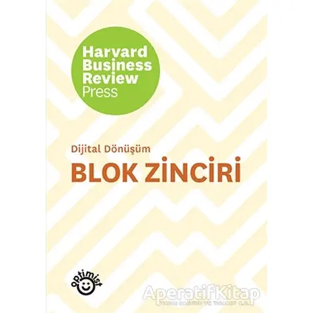 Blok Zinciri - Harvard Business Review - Optimist Kitap