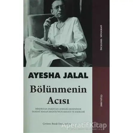 Bölünmenin Acısı - Ayesha Jalal - ZoomKitap