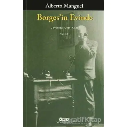 Borges’in Evinde - Alberto Manguel - Yapı Kredi Yayınları