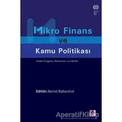 Mikro Finans ve Kamu Politikası - Kolektif - Efil Yayınevi