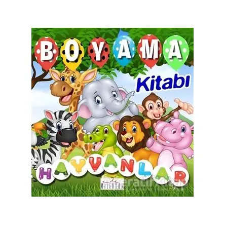 Boyama Kitabı - Hayvanlar - Kolektif - Milenyum