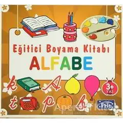 Eğitici Boyama Kitabı - Alfabe - Kolektif - Parıltı Yayınları