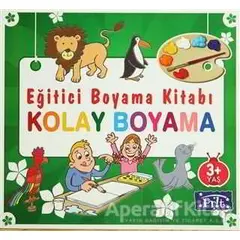 Eğitici Boyama Kitabı - Kolay Boyama - Kolektif - Parıltı Yayınları