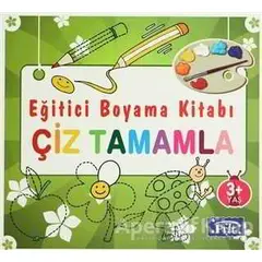 Eğitici Boyama Kitabı - Çiz Tamamla - Kolektif - Parıltı Yayınları