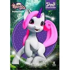 Unicorn Simli Çıkartmalı Boyama Kitabı - Kolektif - Doğan Çocuk