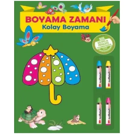 Boyama Zamanı: Kolay Boyama - Kolektif - Parıltı Yayınları