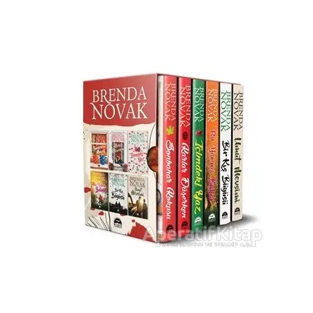 Brenda Novak Kutulu Set (6 Kitap Takım) - Brenda Novak - Martı Yayınları